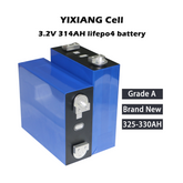YIXIANG China 16pcs 3.2V 314Ah Grade A Brand New Lifepo4 Battery Cells High Capacity Prismatic Lithium Iron Battery