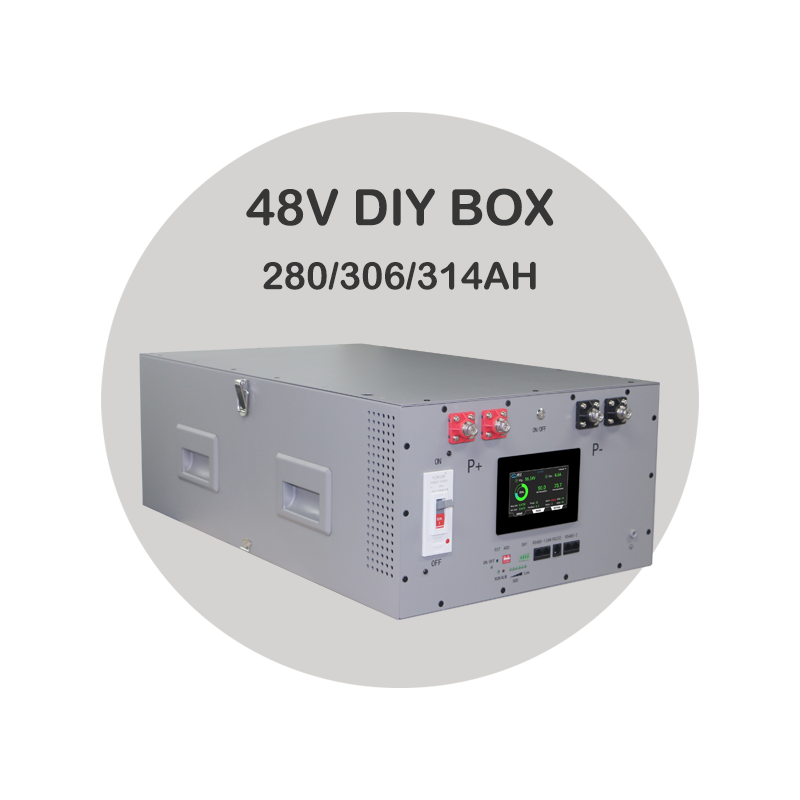 YIXIANG Pre-sale V2 Gray V19 BMS With Latest Screen 15kwh Lifepo4 Battery Box Stackable DIY Case(China Stock Shipping time 25~35 days)