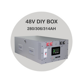 YIXIANG Pre-sale US Stock V2 Gray V19 BMS With Latest Screen 15kwh Lifepo4 Battery Box Stackable DIY Case(US warehouse, shipping time 3-7 days)