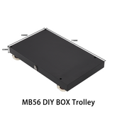 China MB56 Box Lifepo4 Battery Case Bottom Trolley Rolling Base+Wheels MB56 Battery Rack Accessories