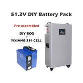 YIXIANG DIY Vertical Battery Box Kit with JK 200A BMS(US Stock Estimated shipping time:Dec 5th) +16Pcs 314Ah Brand New Grade a Lifepo4 Battery(China Stock)