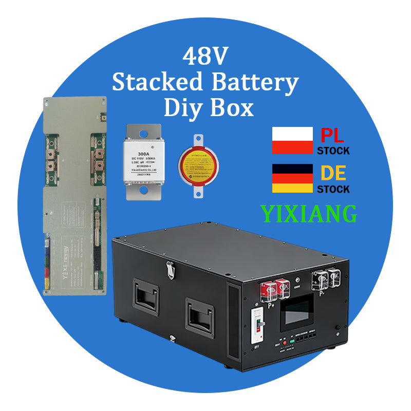 US Stock YIXIANG Y1 16KWH LiFePO4 Battery Box With YX 200A BMS WIFI function  (US Stock shipping time: 3~7 Days)