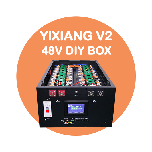 China YIXIANG V2 15Kwh Battery Diy Kit Box With JK 200A V19 BMS LiFePO4 Battery Boxes Racks 800