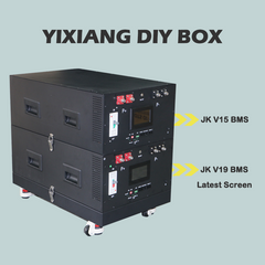 YIXIANG Pre-assembled Stacked V19 BMS DIY Lithium Battery Box Kit(US Stock Estimated shipping time:Nov 18th)+16PCS EVE 314AH Brand New Grade A Lifepo4 Battery Cell(US Stock Estimated shipping time:  Dec 10th)
