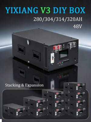 China YIXIANG V3 15Kwh Battery Diy Kit Box With JK 200A BMS LiFePO4 Ba