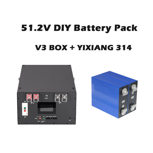 YIXIANG V3 DIY Horizontal Battery Box Kit with JK 200A BMS（US Stock sh