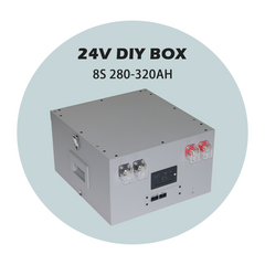 China 24v 8s 280Ah 306Ah 314Ah Lifepo4 Battery Assembly Diy Box Kit with JK 200A BMS for Home Energy Storage