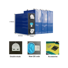 Pre-sale YIXIANG Pre-assembled Vertical 15kw DIY Lithium Battery Box Kit(US Stock Estimated shipping time: Aug 28th)+16PCS EVE 314AH Brand New Grade A Lifepo4 Battery Cell(China Stock)