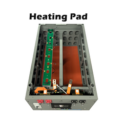 YIXIANG Heating Pad Silicon for DIY LiFePO4 Battery Pack Flexible Silicone Heater Pad Use for 48V 280Ah LiFePO4 KIT BOX