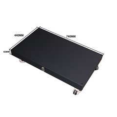 EU Stock Lifepo4 Battery Case Bottom Trolley Rolling Base Battery Rack Accessories-Including shipping costs