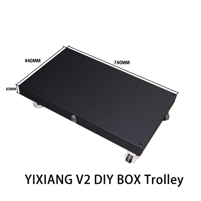 US Stock Lifepo4 Battery Case Bottom Trolley Rolling Base+Wheels Battery Rack Accessories(US Stock Estimated shipping time: Dec 20th）