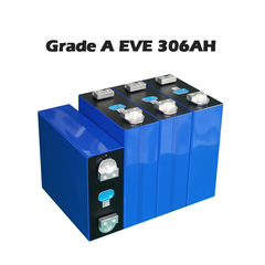 China 16PCS Grade A Lifepo4 EVE 3.2v 306ah 10000 Cycles Home Energy Storage Lithium Iron Phosphate Battery